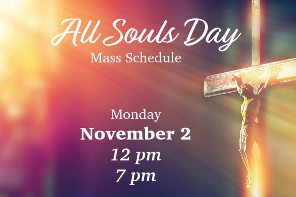 All Souls Day Mass Schedule