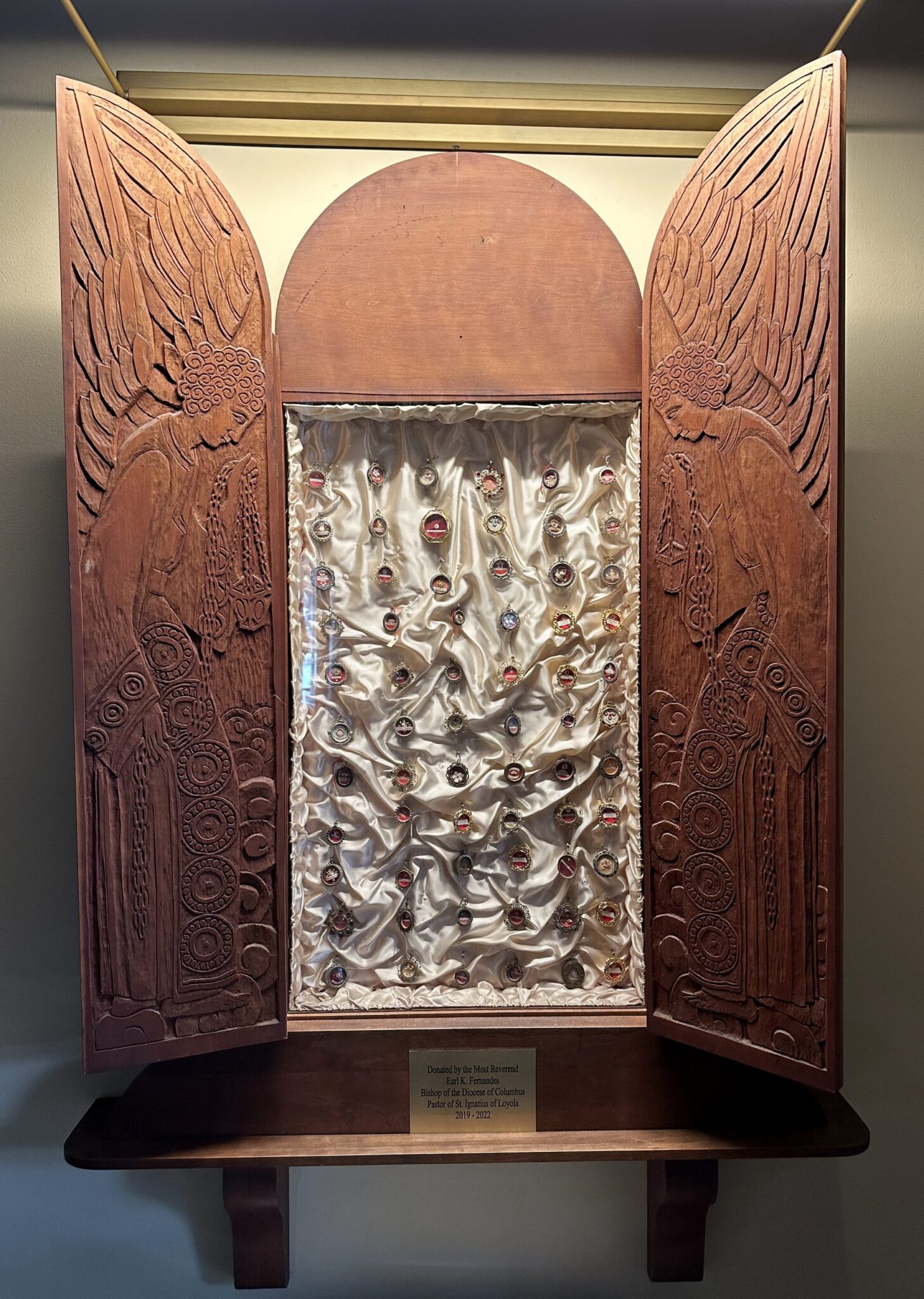 New Relics Added to Reliquary in Church St. Ignatius of Loyola Church