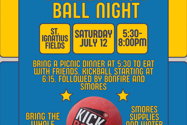 Youth Ministry Kick Ball Night