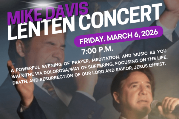 Lenten Concert with Mike Davis