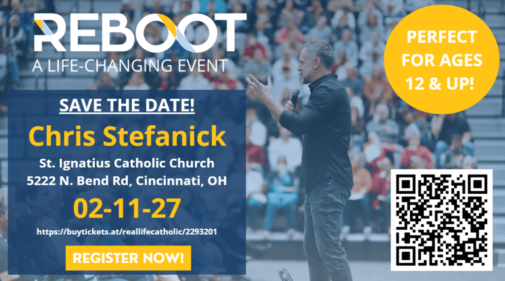 REBOOT with Chris Stefanick is Coming to St. Ignatius!