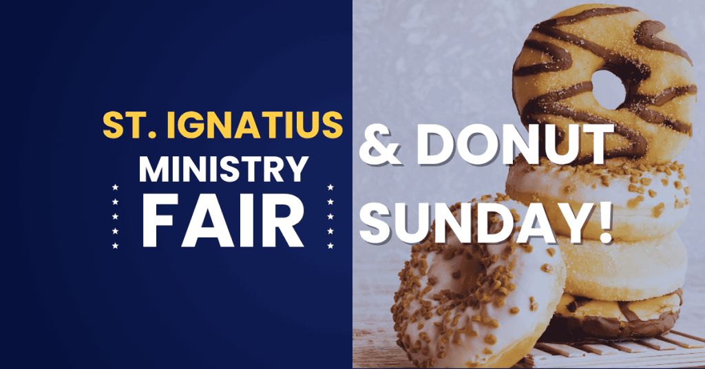 Ministry Fair & Donut Sunday!
