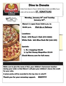 Dine to Donate--St. Ignatius (1)